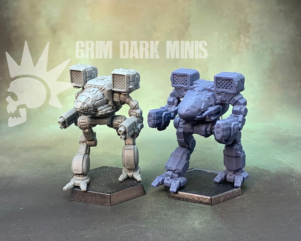 Battletech Scale - proxy mech - Timberwolf Prime