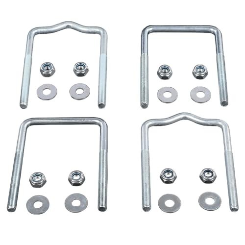Boat Trailer Galvanized Universal Guide Pole and Post Mounting U AMZ Delivery