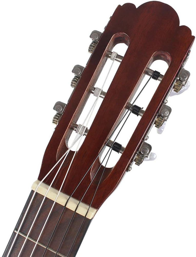 Classical Guitar Strings 3 Full Sets with Black Nylon for E-1St B-2Nd G-3Rd and