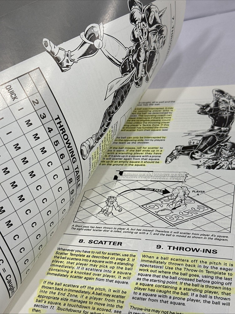Blood Bowl Games Workshop Rules Book