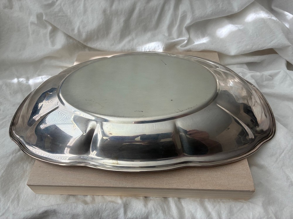 STERLING SILVER Fruit Bread Bowl