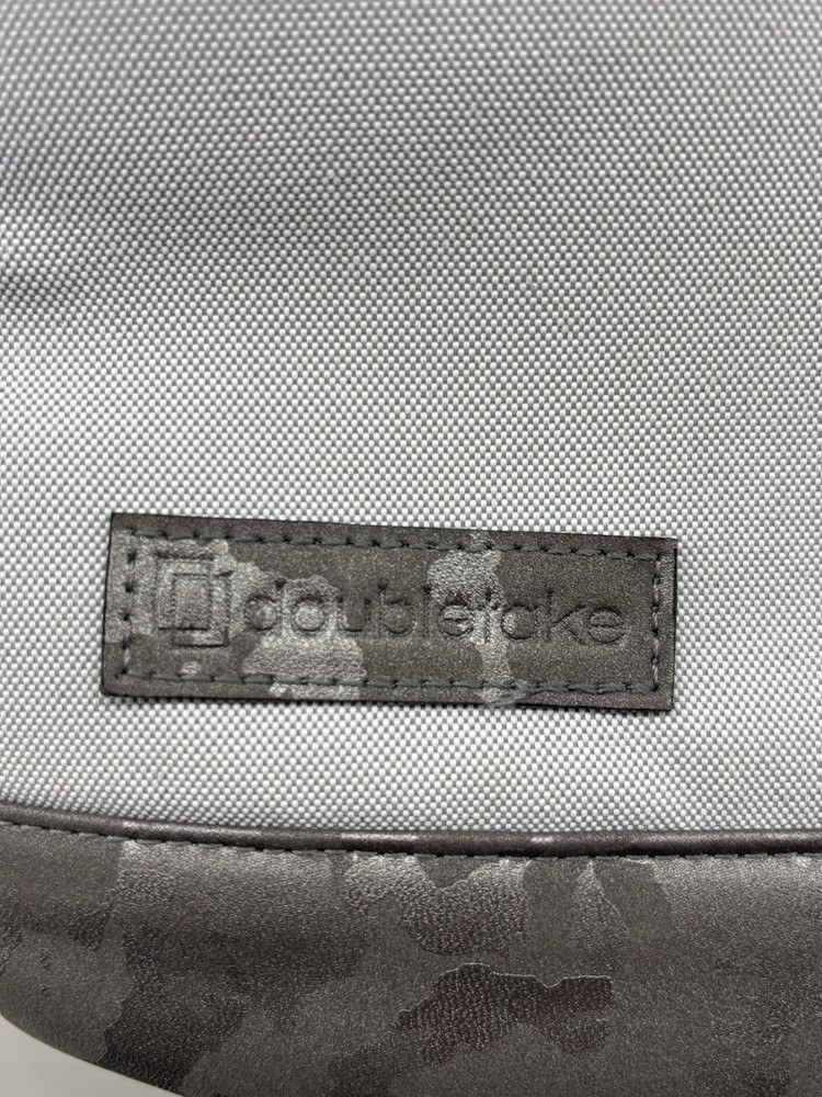Doubletake Gray Melbourne Backpack Tennis Waterproof Pocket Adjustable Strap
