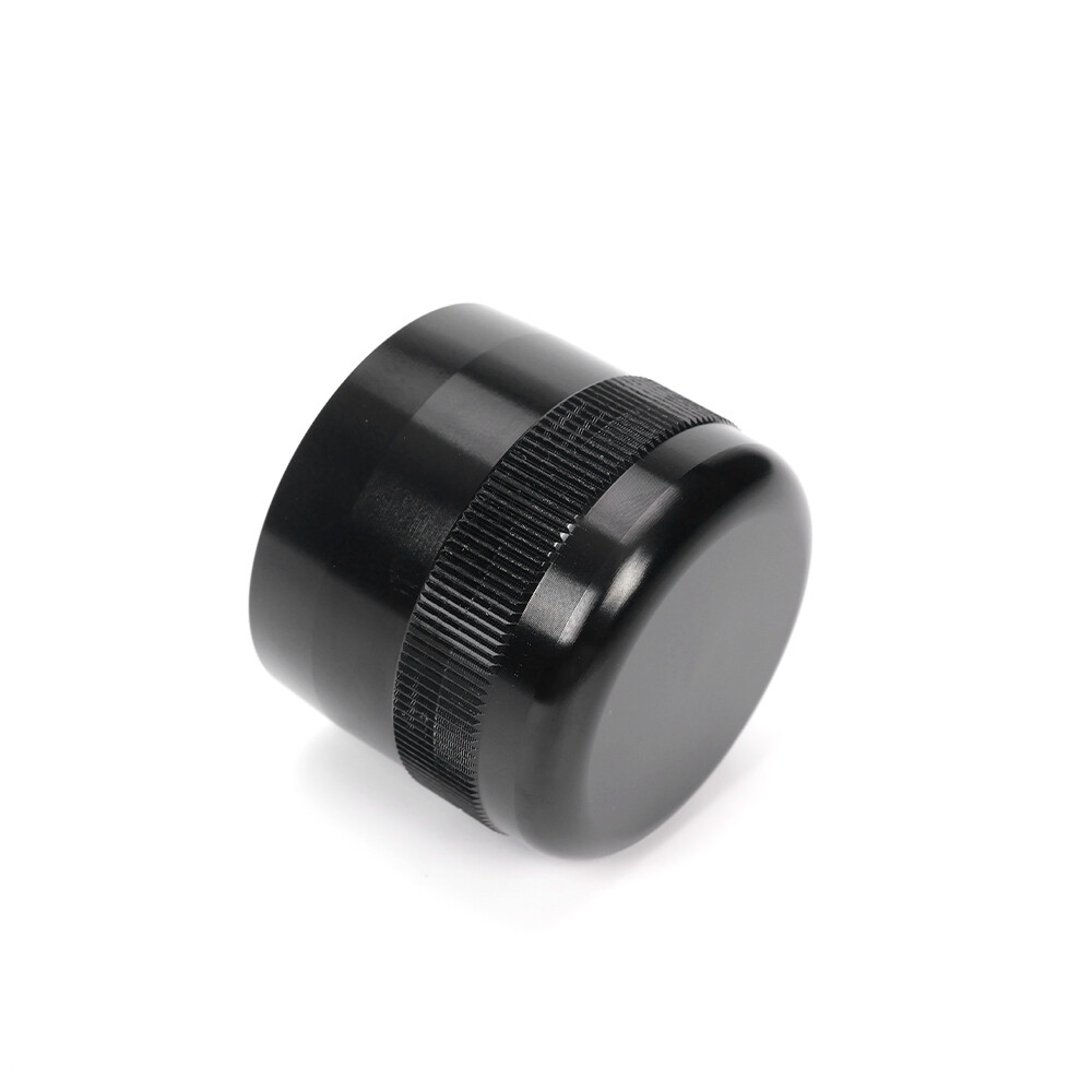 1/2-28 Aluminum End Caps Black High Quality 6061 Aluminum D Cell Cap Set