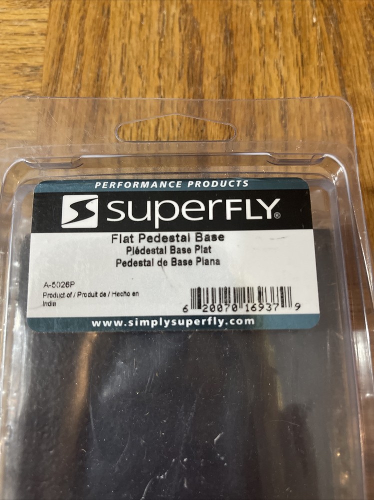 Superfly Fly Fishing Flat Pedestal Base