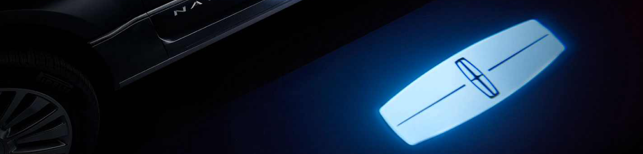 Genuine Ford RIGHT Mirror Puddle Lamp EJ7Z-13B374-B Lincoln Models *BRAND NEW*