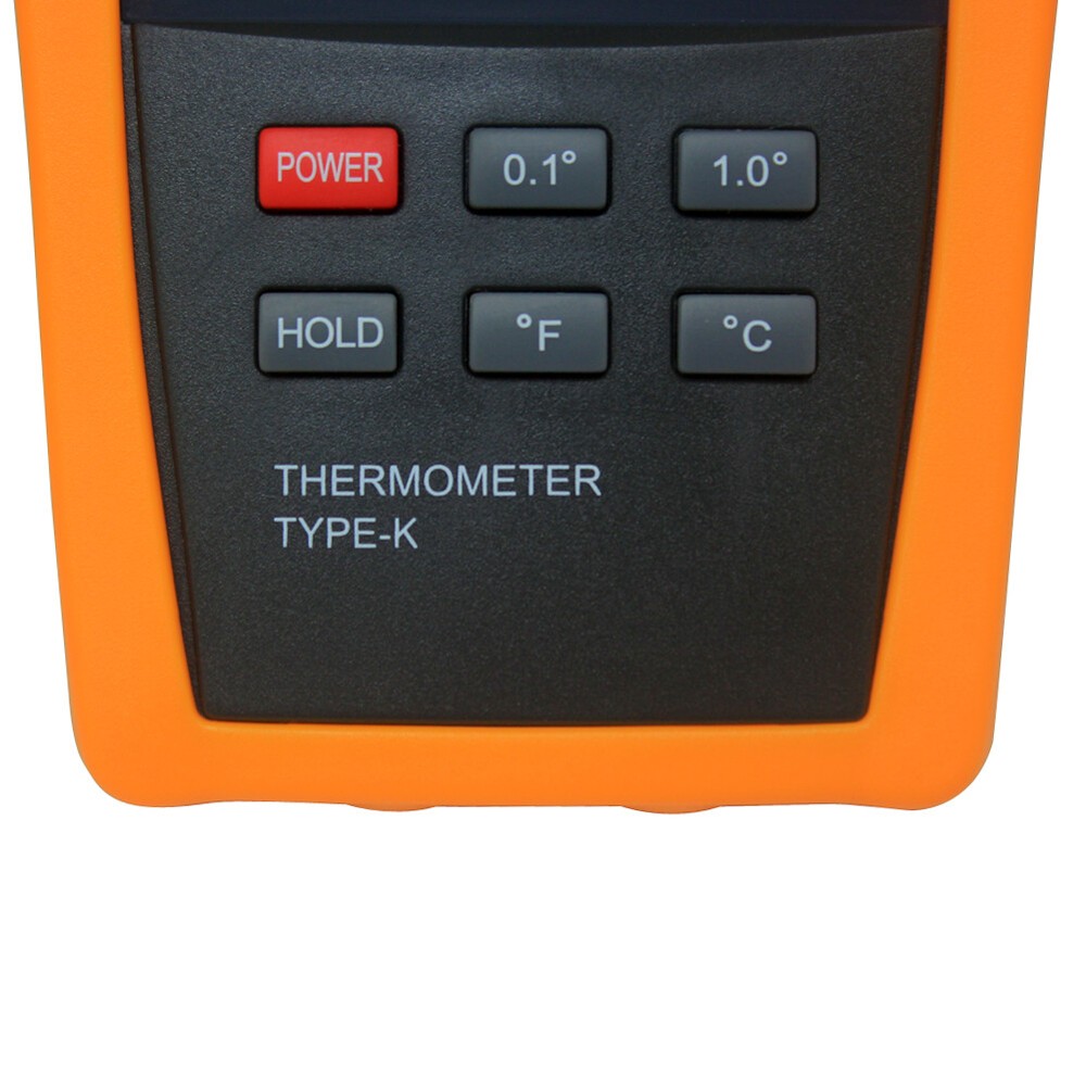 DM6801A One channel Large THERMOMETER High resolution stability