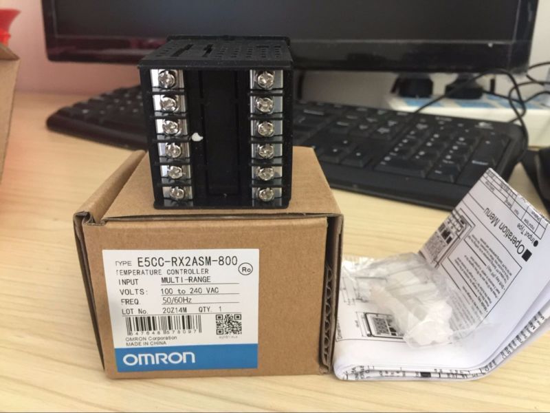 1PC New OMRON E5CC-RX2ASM-800 Temperature Controller E5CC-RX2ASM800 In Box