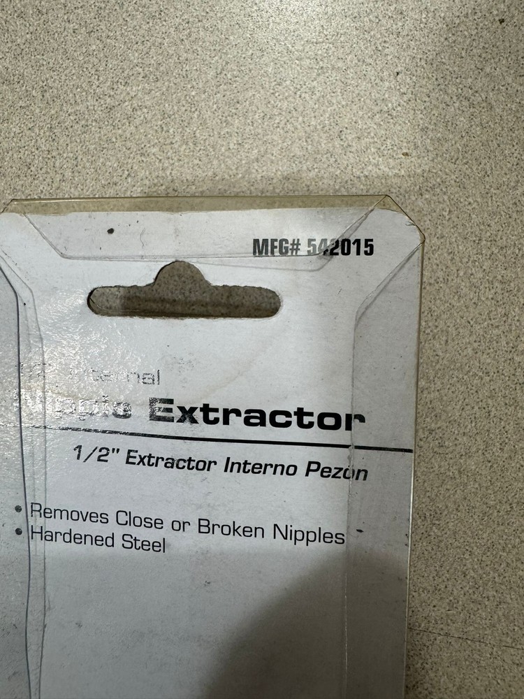 1/2" Internal Nipple Extractor, PROPLUS, 542015