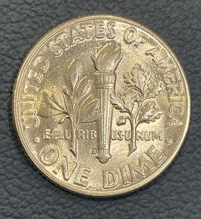 1946-D Roosevelt Dime – Uncirculated – 90% Silver