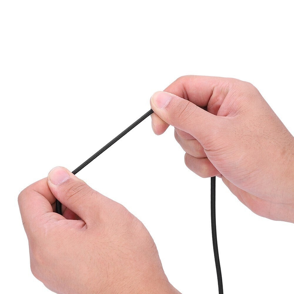 2PCS Durable Rubber String Elastic Boating Kayak Paddle Safety Rod Leash