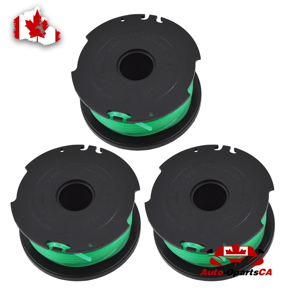 For Black & Decker GH3000 Model 3PK SF-080 String Trimmer Spool Line Replacement