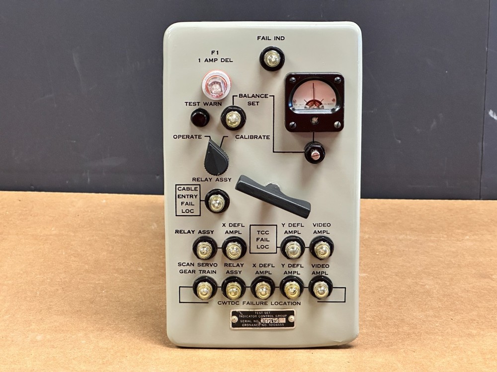 AIRCRAFT Test Set Indicator Control P/N 10106555