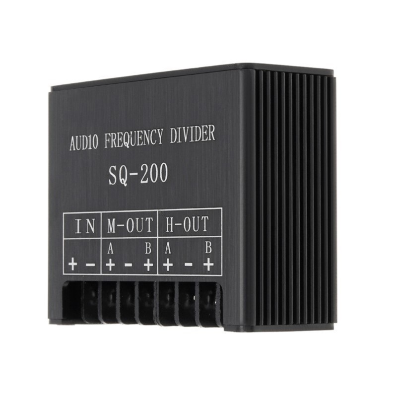 Upgraded SQ200 Midrange Speaker Crossover Car Audios Frequency Divider Plastic