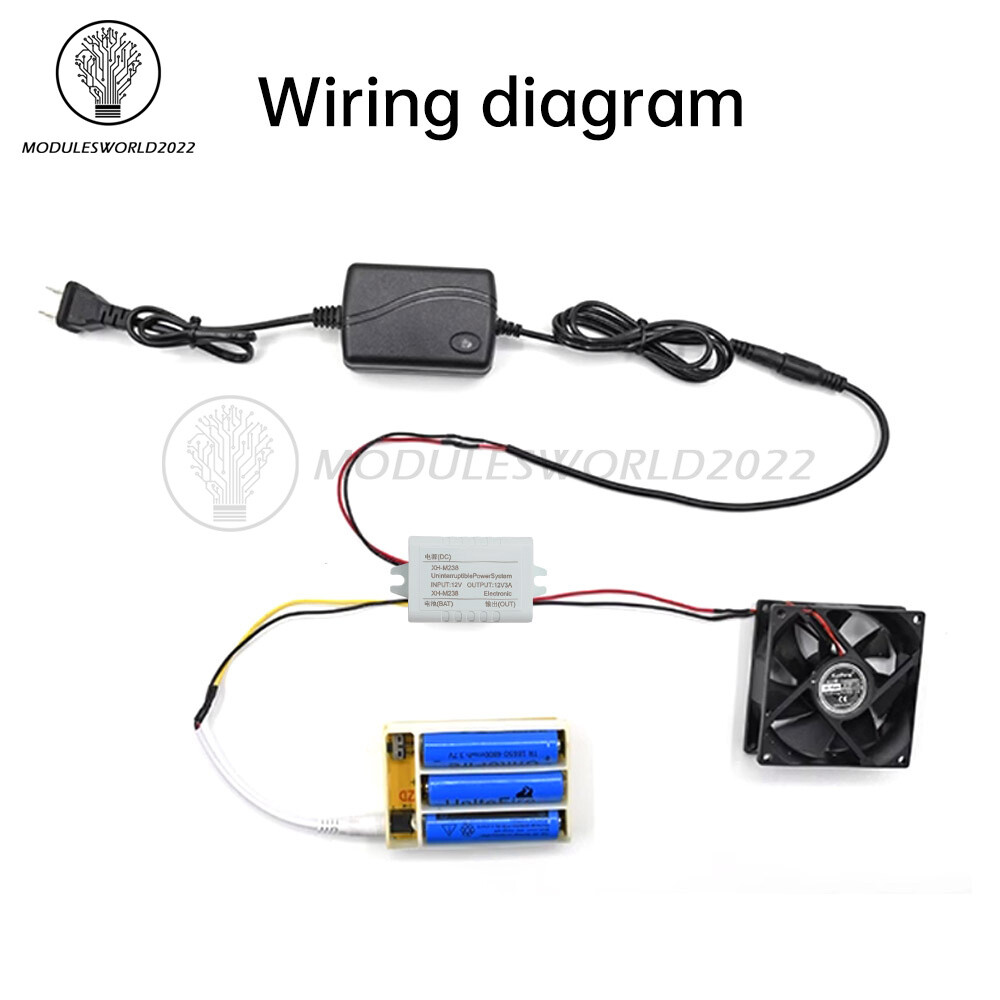 XH-M238 Power Module UPS Uninterruptible Controller Emergency Power Switching