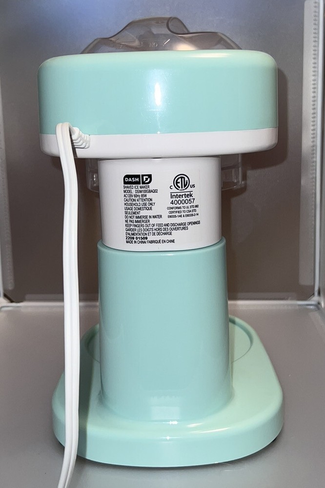 DASH Shaved Ice Maker + Slushie Machine for Snow Cones, Slushies