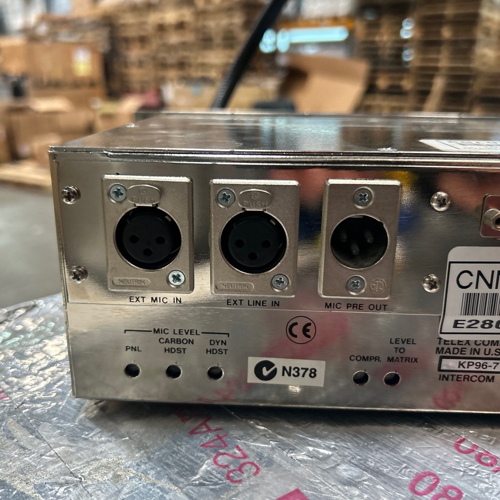 RTS by Telex Matrix Intercom System KP96-7 Intercom Control Panel