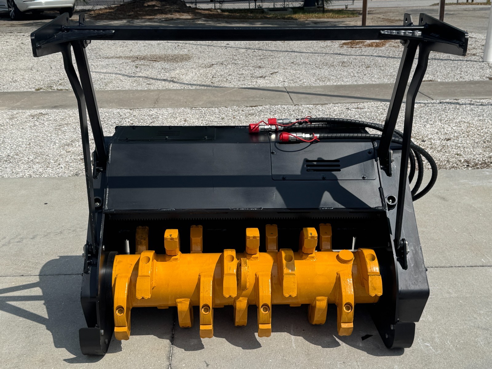 36" Mini Skid Steer Drum Mulcher Forestry HEAVY DUTY Attachment Bobcat MT