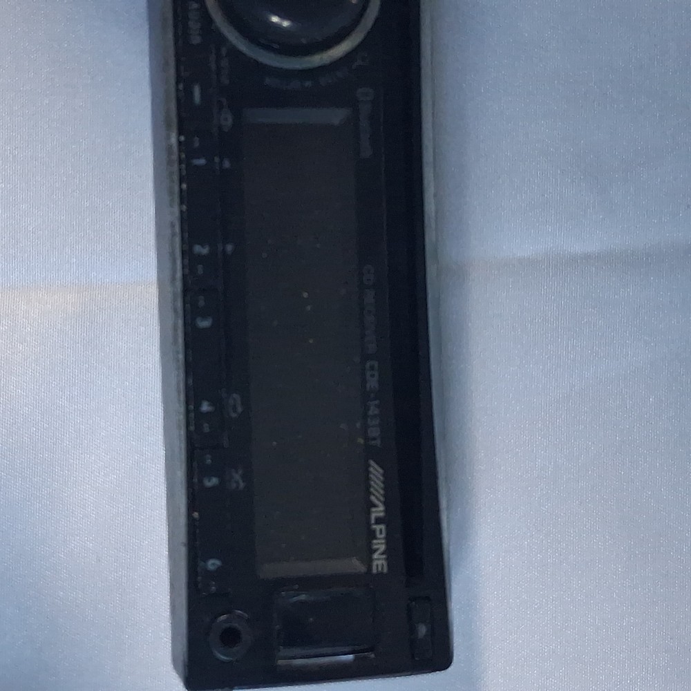 ALPINE CDE-143BT FACEPLATE