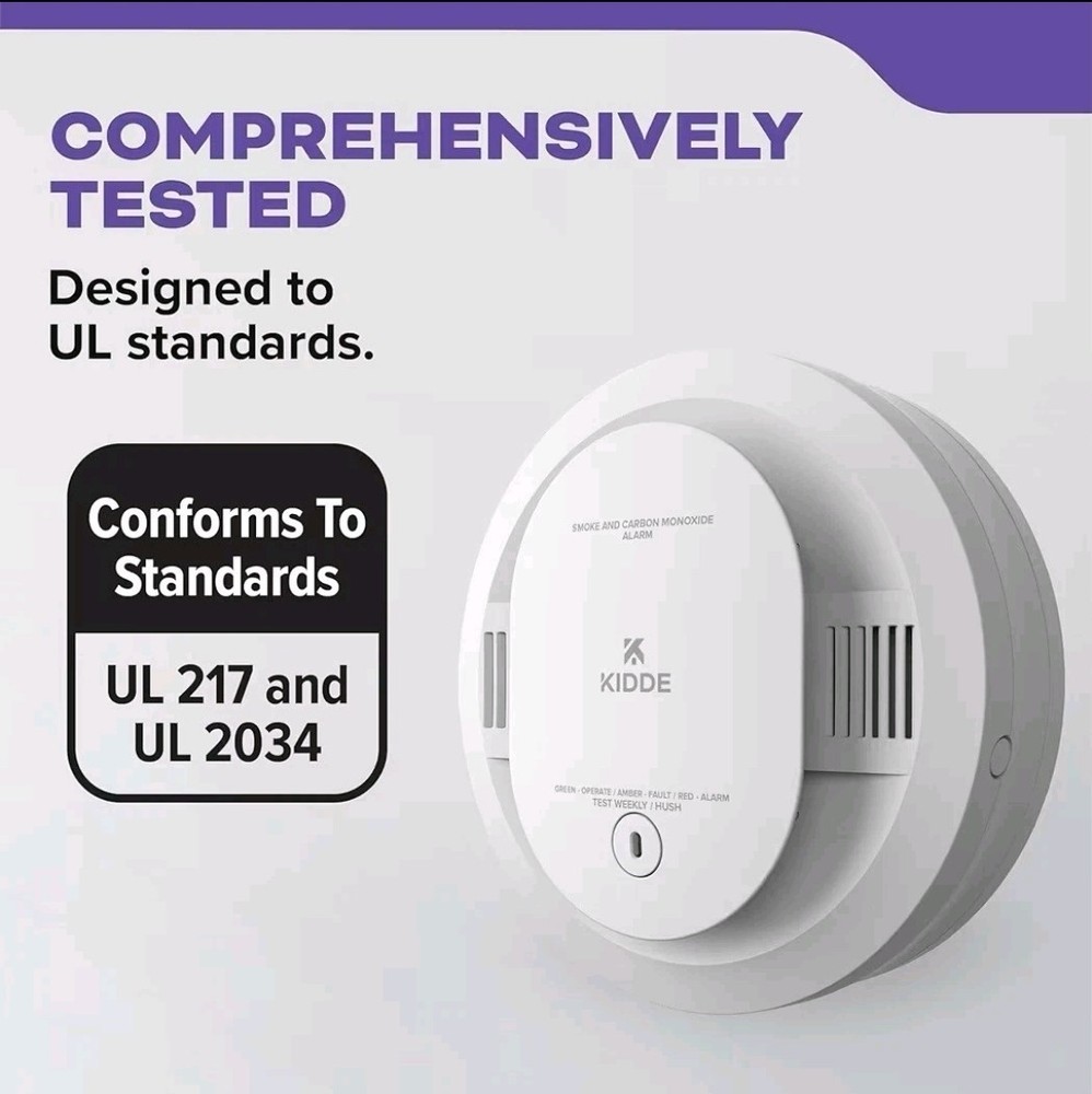 Kidde 30CUDR Smoke & Carbon Monoxide Detector AA Battery