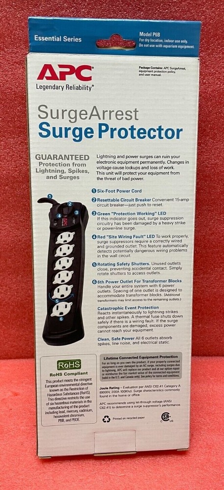 American Power Conversion P6B Surge Protector
