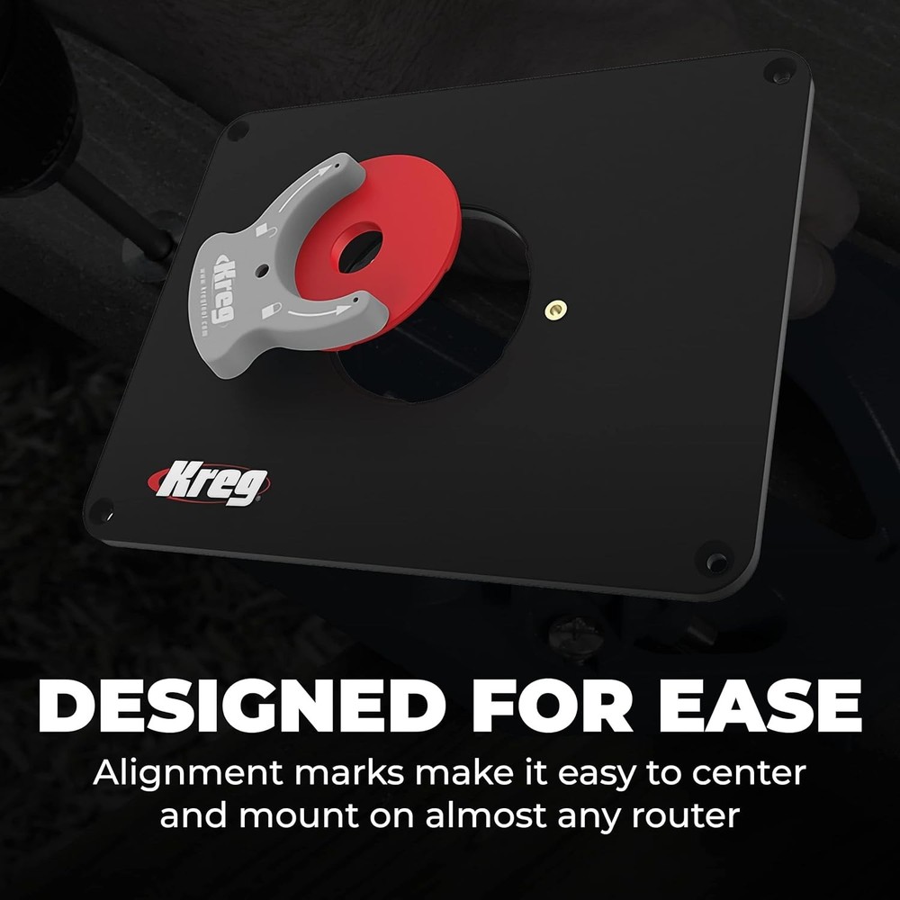 Precision Router Table Insert Plate - Triton Compatible