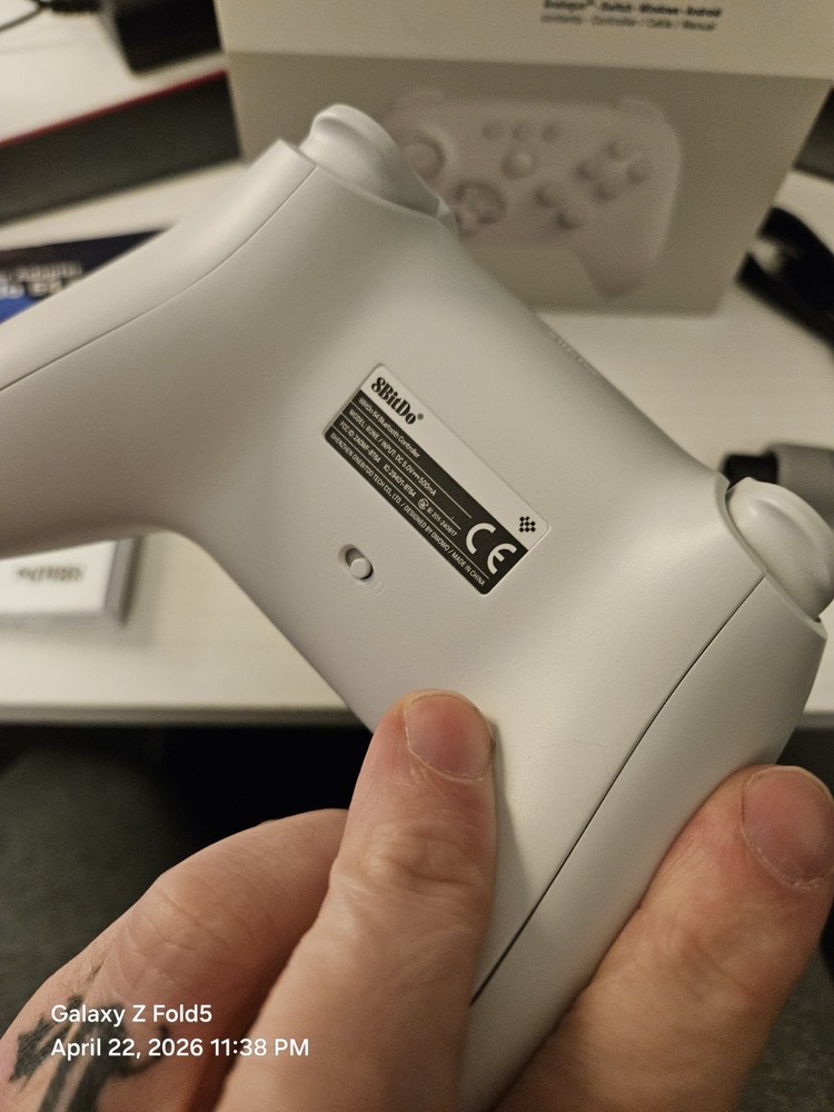 8BitDo N64 Controller White With Adapter