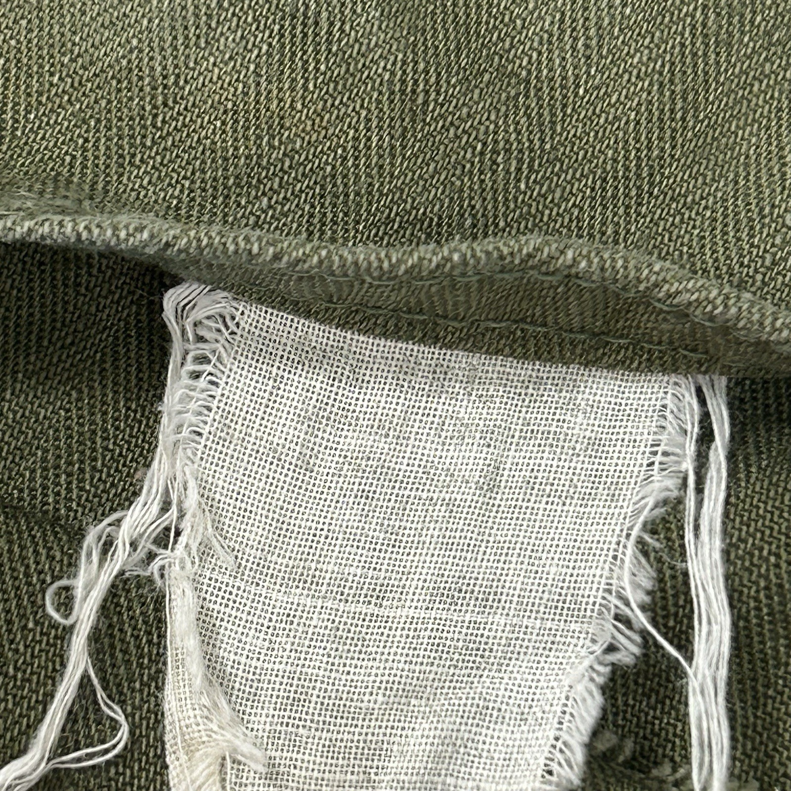 Vintage 1940s WW2 US Army HBT 13 Star Buttons Herringbone Coveralls Jumpsuit 34R