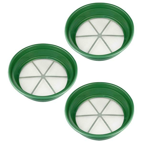 3pc CLASSIFIER SIFTING PAN SET FOR YOUR GOLD PANNING "YOUR CHOICE"