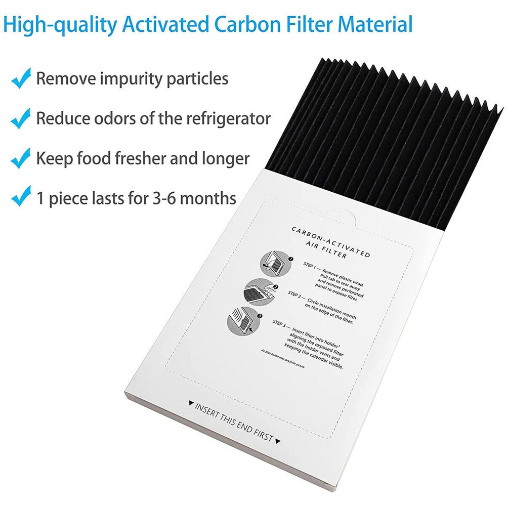 6-Pack Refrigerator Air Filter Replacement for Frigidaire & Electrolux EAFCBF