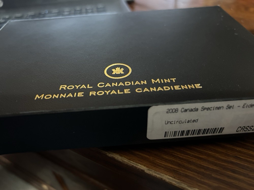 Royal Canadian Mint 2008 Specimen Set.
