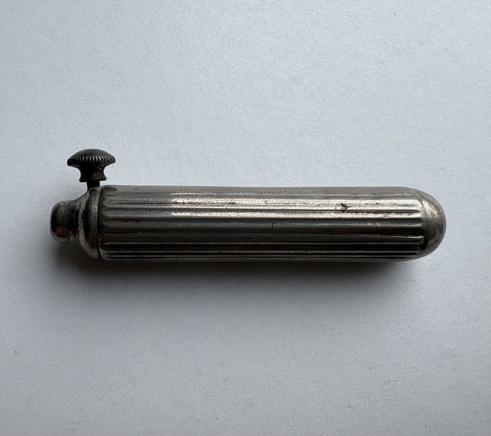 Antique A.L. Hernstein NY Ribbed Handle Civil War Era Surgical Medical Tool