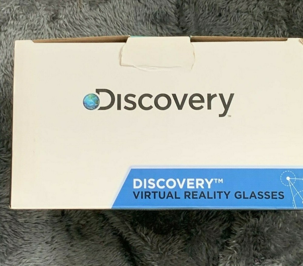 DISCOVERY CHANNEL VIRTUAL REALITY GLASSES 3D WITH 360* IMAGE PANNING