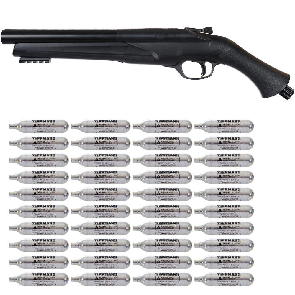 NEW T4E .68 Cal HDS Paintball Shotgun Basic Package Kit #3 - Black