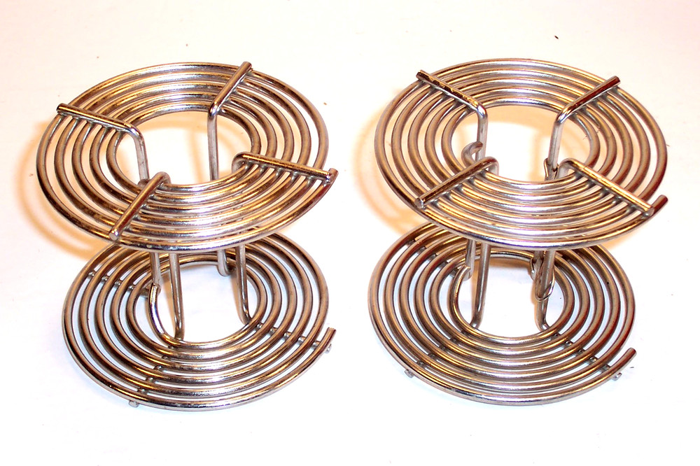 2 NOS NIKOR 120 STAINLESS STEEL 120 DEVELOPING REELS -