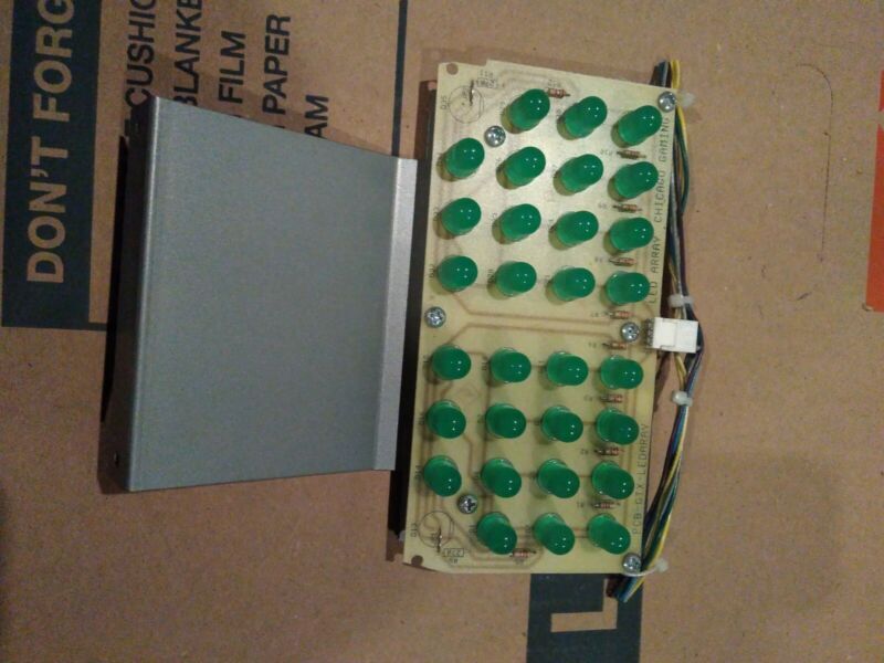 galactix arcade redemption top sign light pcb