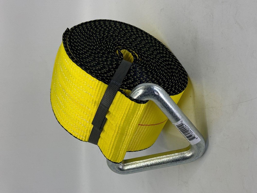4"X30' Winch Strap with D Ring 4 Pack