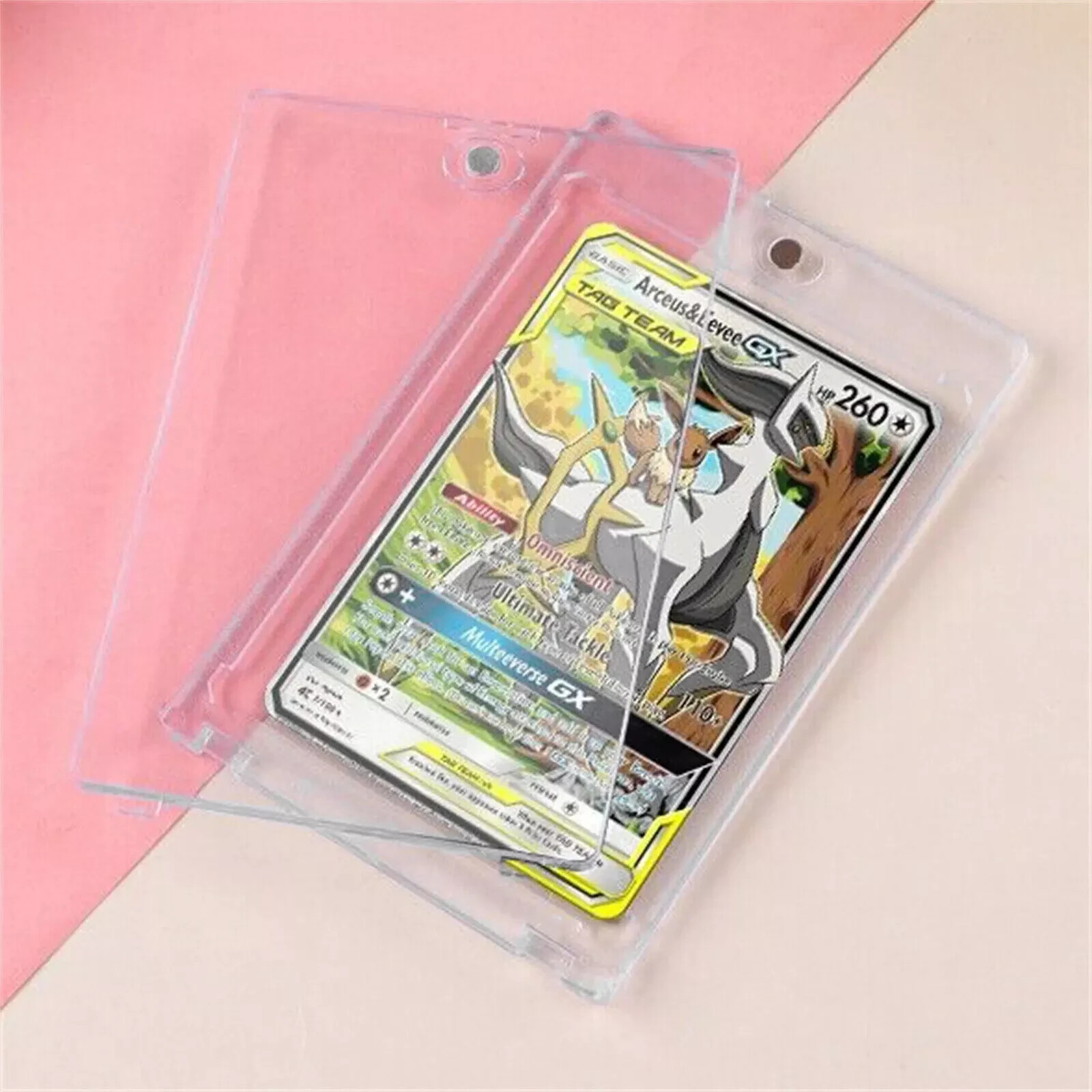 30 Pack Magnetic Trading Sports Card Holders 35pt One-Touch Hard UV Protection