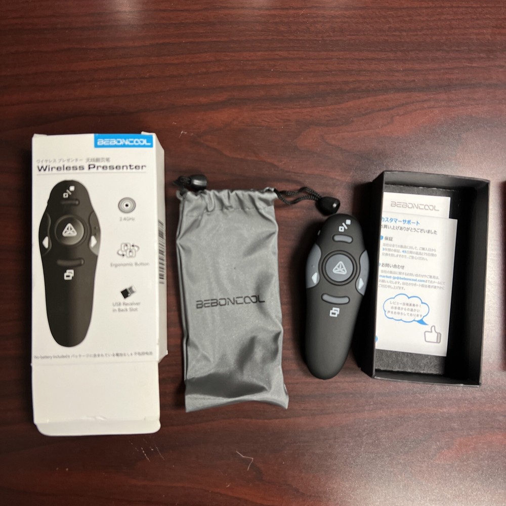 Power point Presentation Remote Control Wireless USB PPT Presenter Laser Pointer