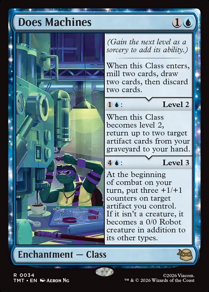 MTG TMNT R Does Machines #0034