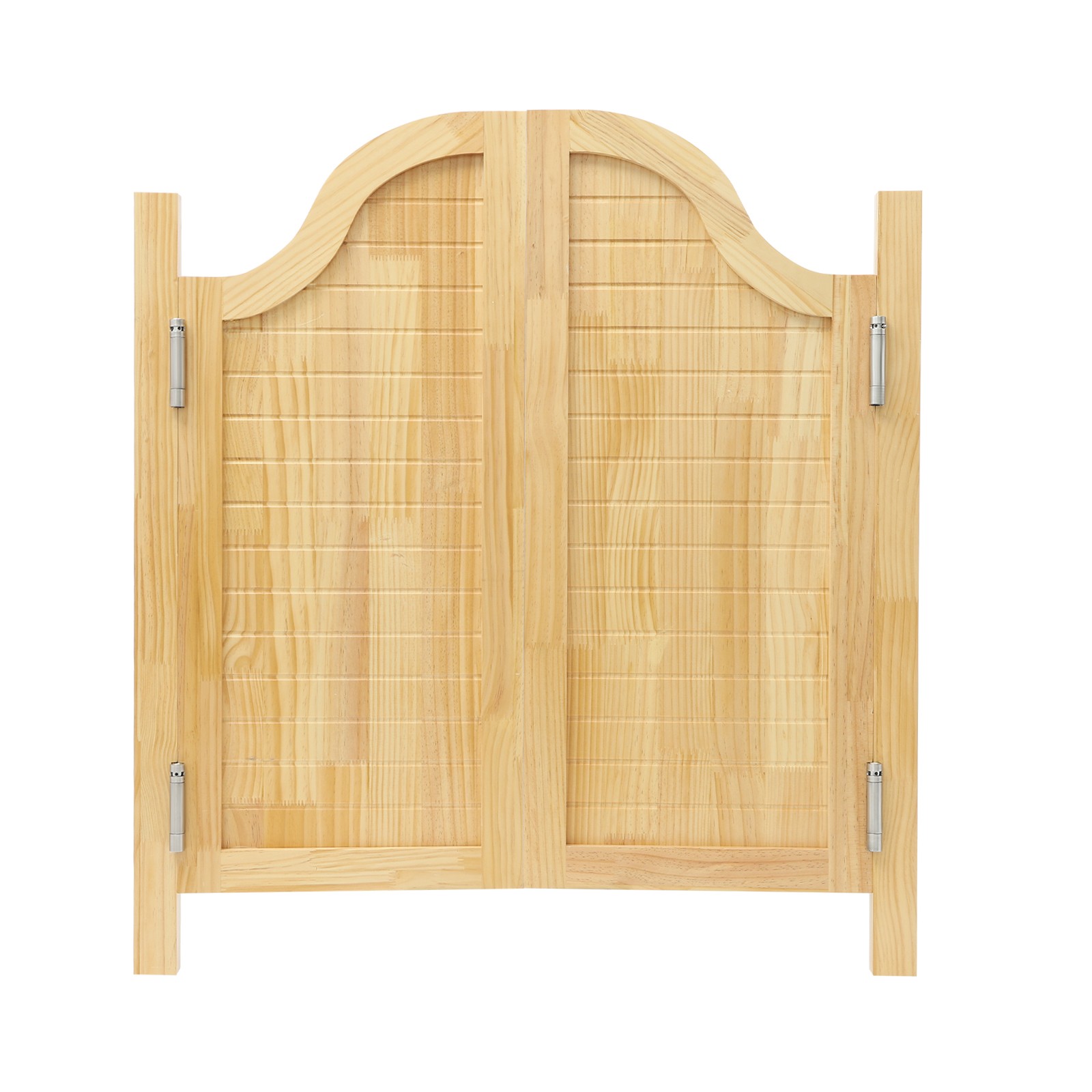 Swing Solid Wood Door Partition Door Shop Entrance Partition Double Door Design