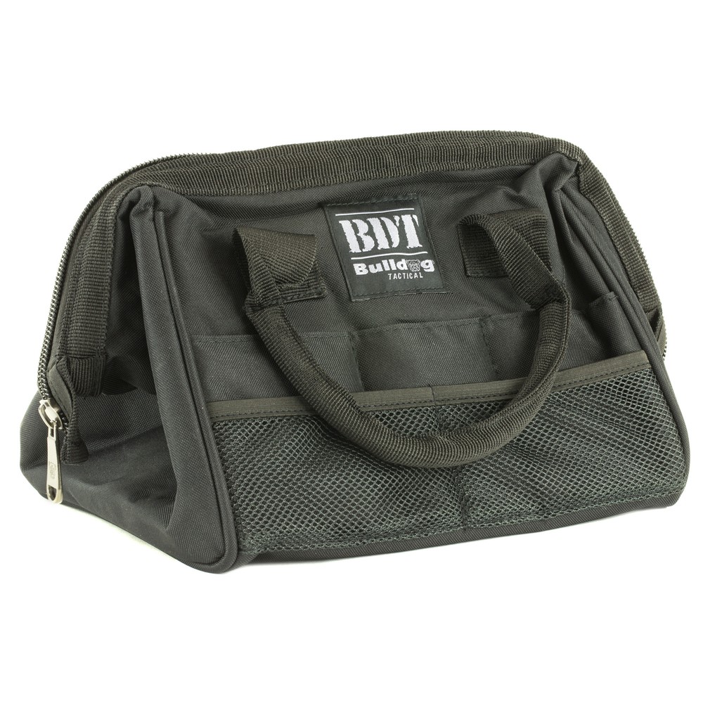 Bulldog Cases Tactical Range Bag Medium Safe Multi-Purpose Durable Nylon Black