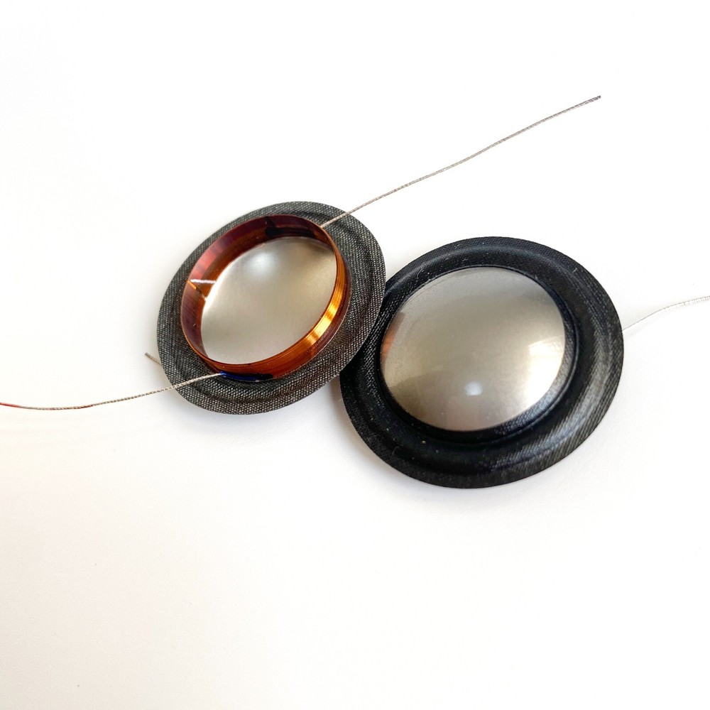 2 Replacement 0.75" Titanium Dome Diaphragms For Infinity 331062-001 Tweeter 8Ω