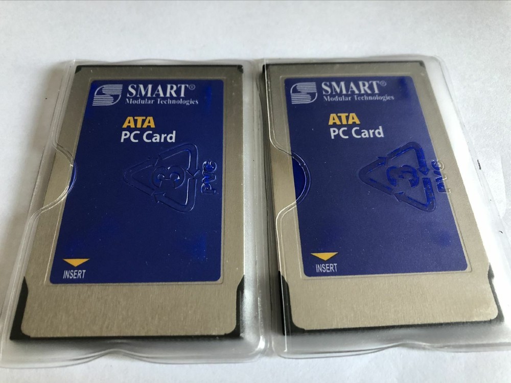 2PCS SMART Modular Technologies ATA 1GB PC CARD SG9PC1GHYA9JPR