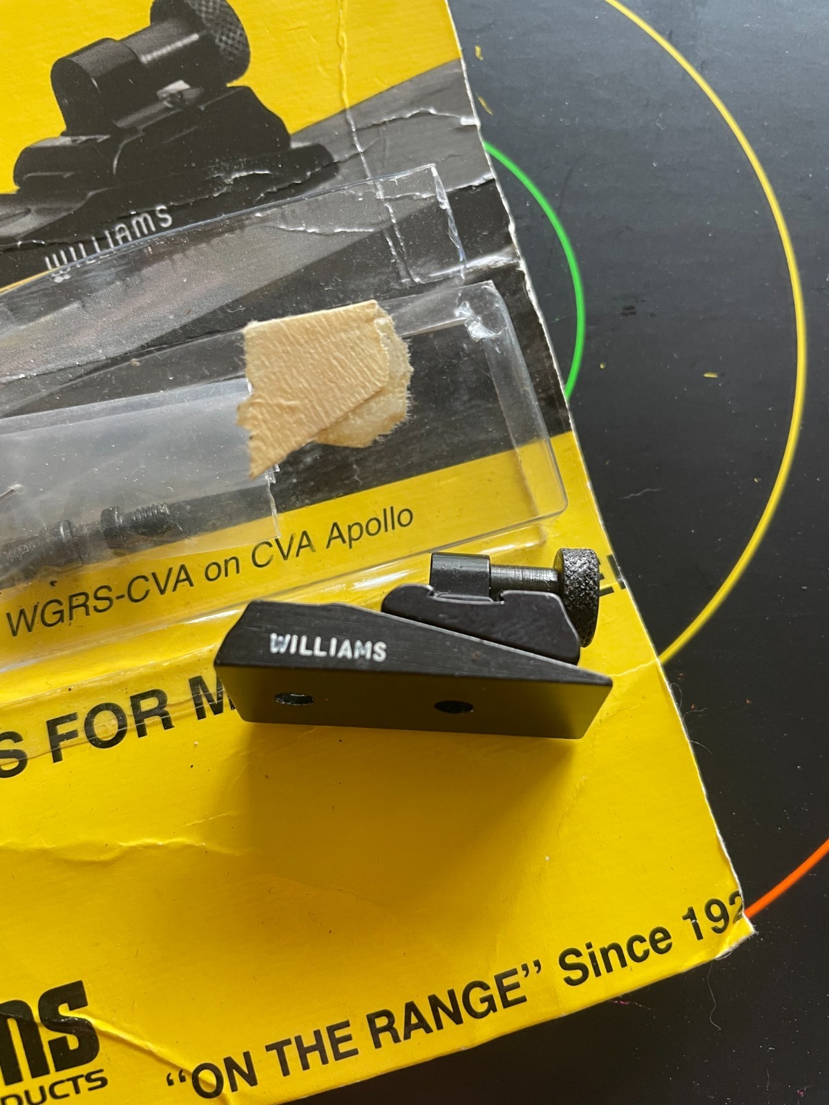 Williams WMD/WGRS/M/L #1466 Sight For Muzzleloaders Flat Base Octagon Barrels