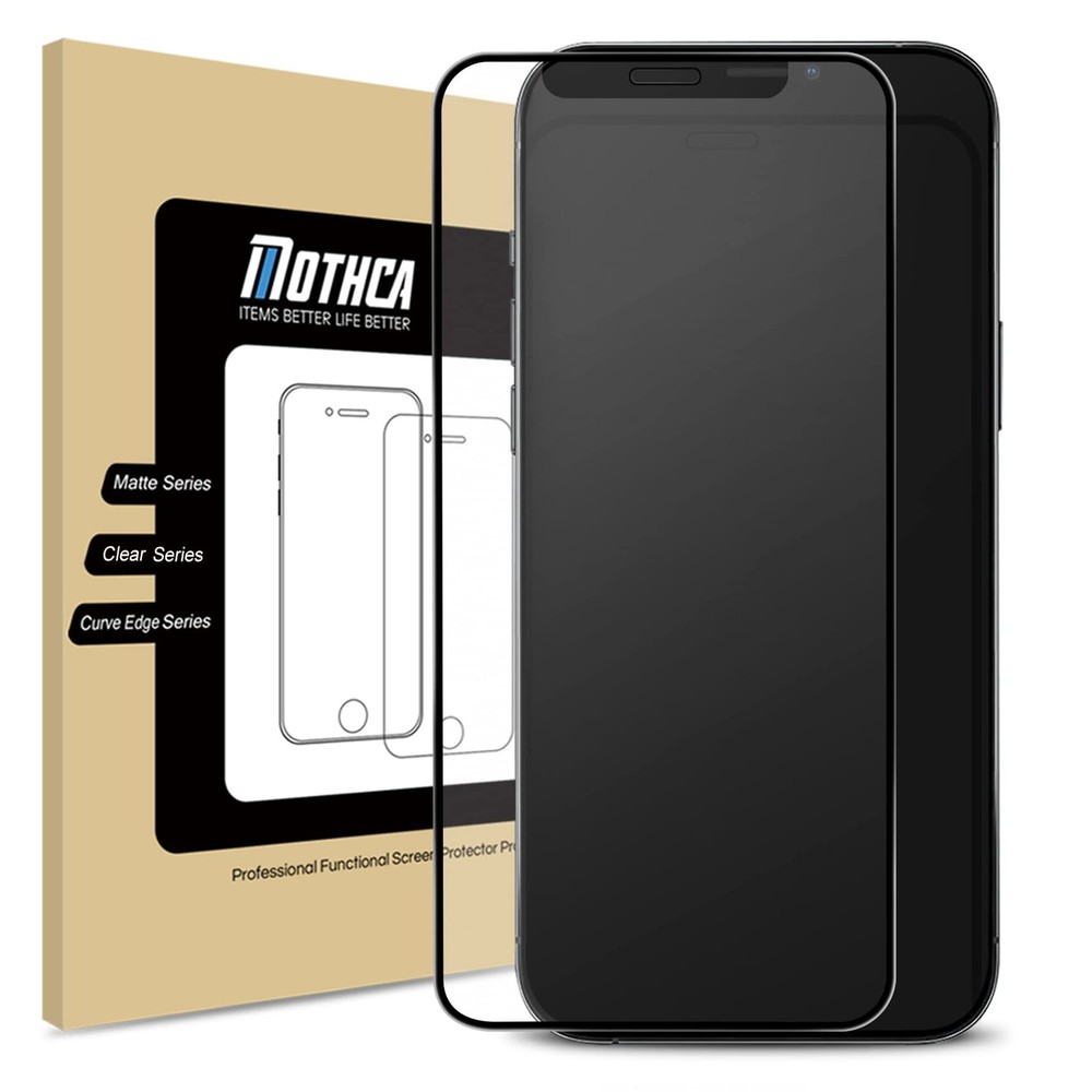 Mothca Matte Glass Screen Protector for iPhone 12 Pro/iPhone 12 6.1-Inch...