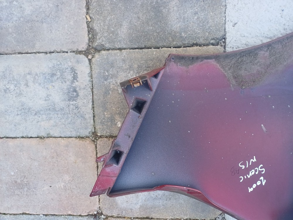 RENAULT SCENIC NSF PASSENGER SIDE FRONT WING PANEL RED TENNJ 2009
