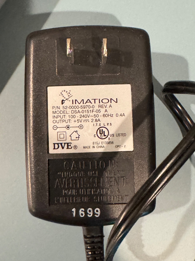 Imation SuperDisk USB Drive, SD-USB-M2, Includes Power Supply and USB Cables (A)