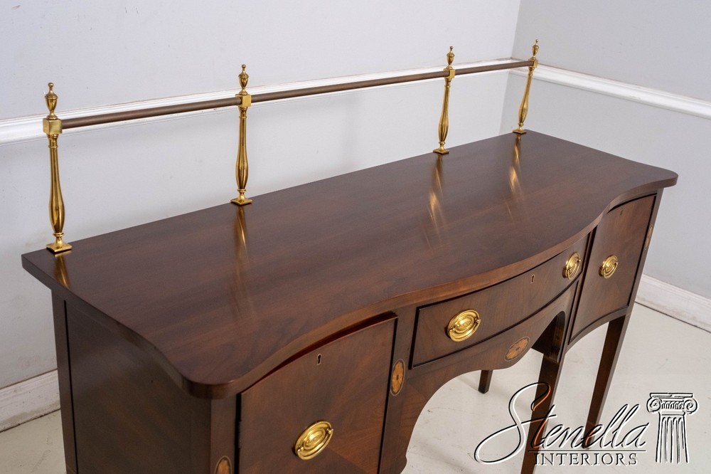 LF69343: STATTON Cherry Sideboard w. Inlay Work & Gallery
