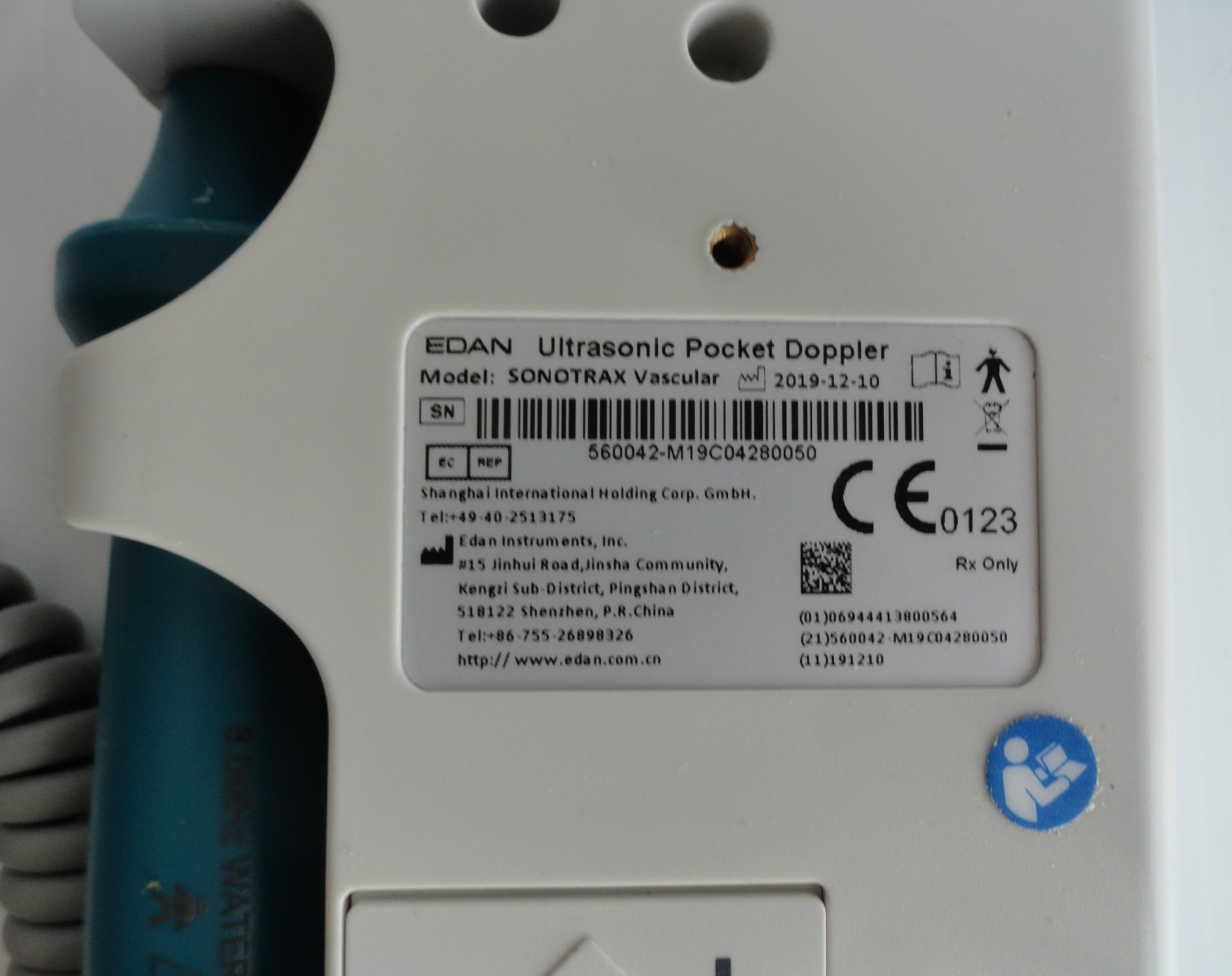 Edan SonoTrax Vascular Ultrasonic