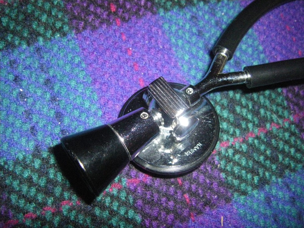 Stethoscope Single Head Black(MIJ)